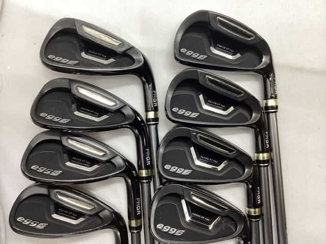 アイアンセット プロギア 人気 エッグ egg エッグ アイアン 2015 8本 オリジナルカーボン M-37 R 27 5110 杭全本店
