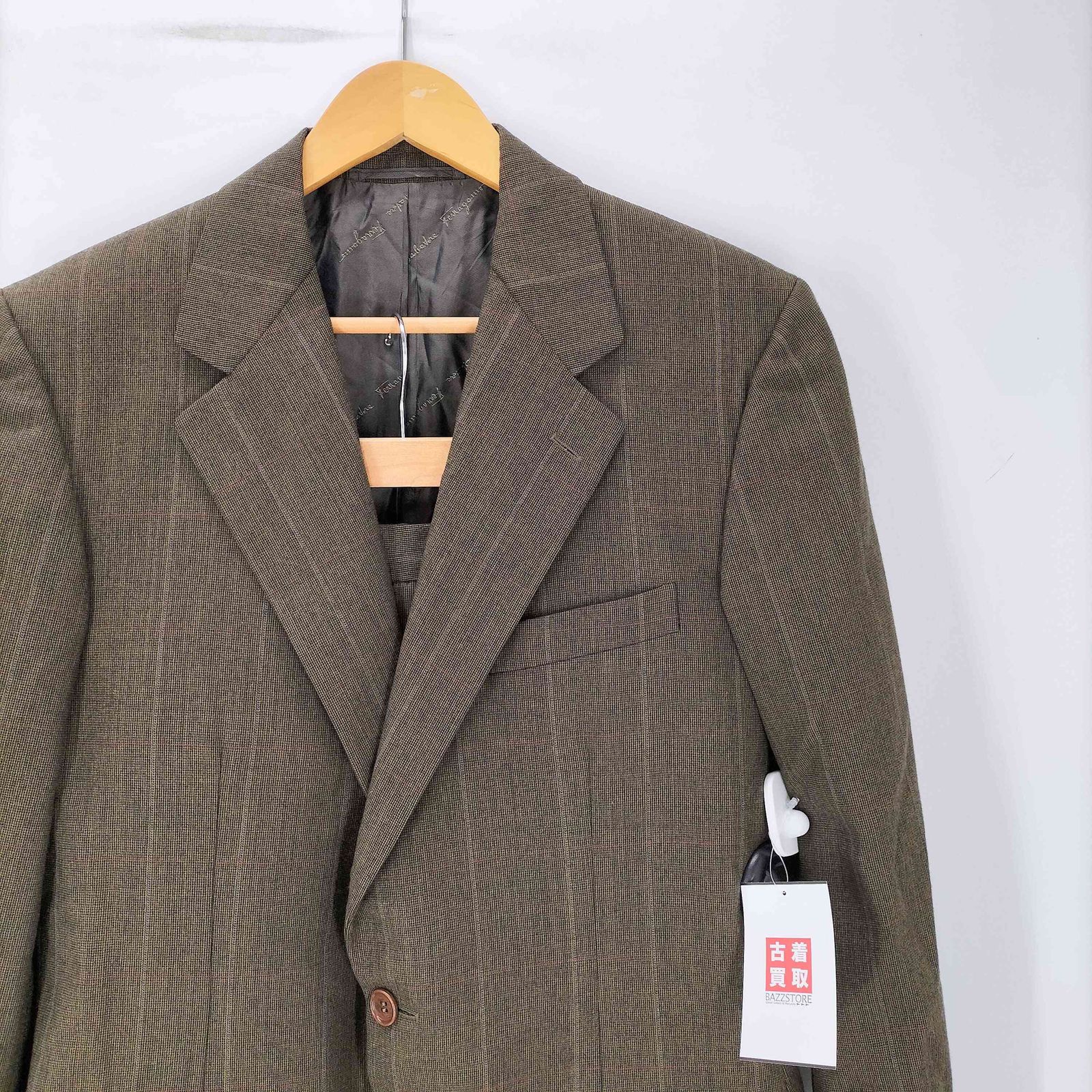 サルヴァトーレフェラガモ Salvatore Ferragamo 90S イタリア製 裏地