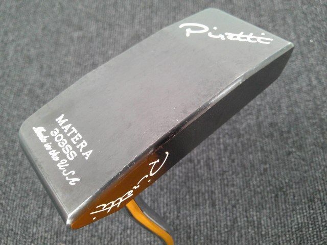 正規品，新作 中古 パター ピレッティ Midnight Black Matera TF/オリジナルスチール//2.5[2591]■松山店 パター
