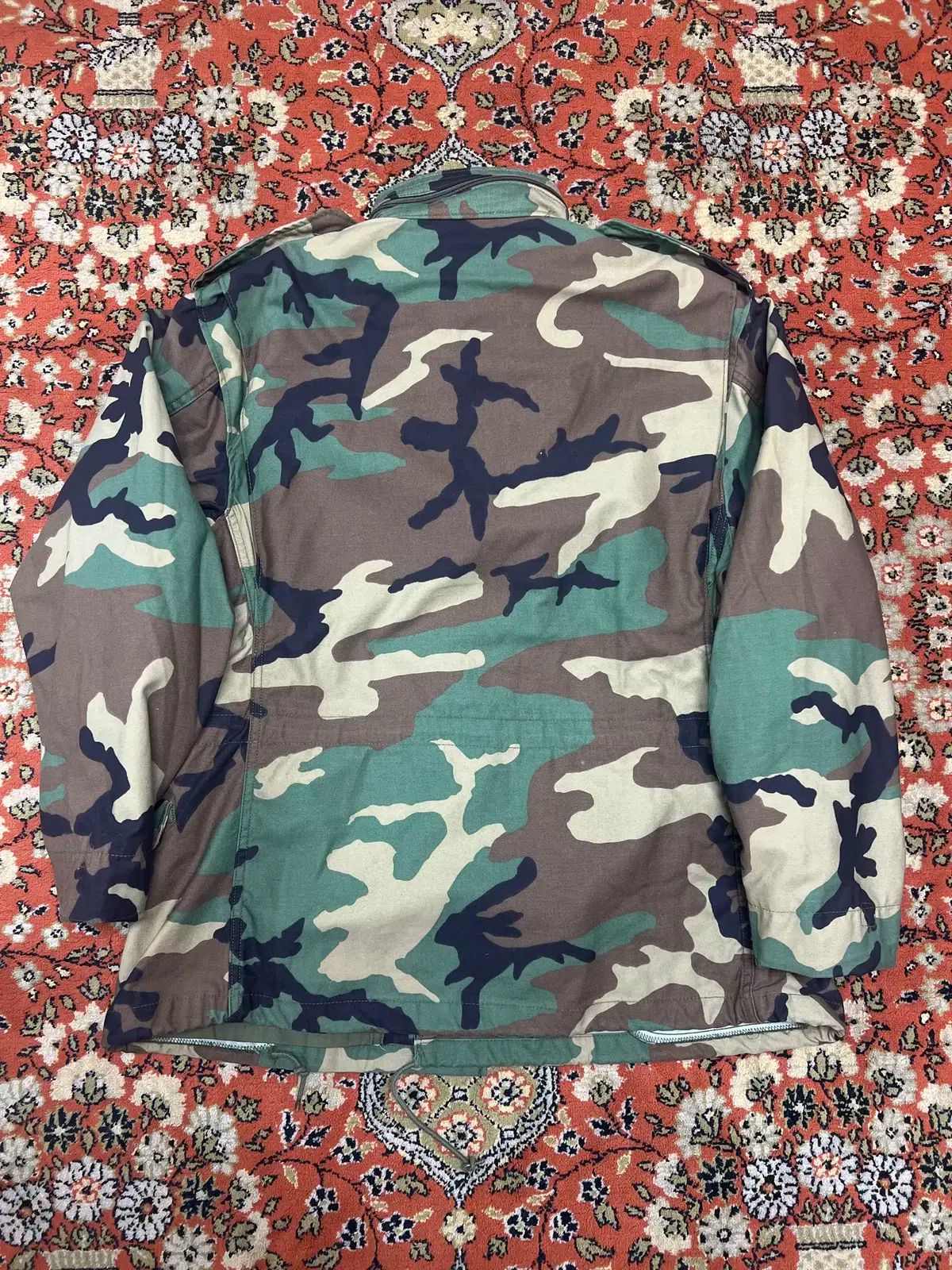 90s U S Army OG M65 ウッドランド フィールドジャケット M-S