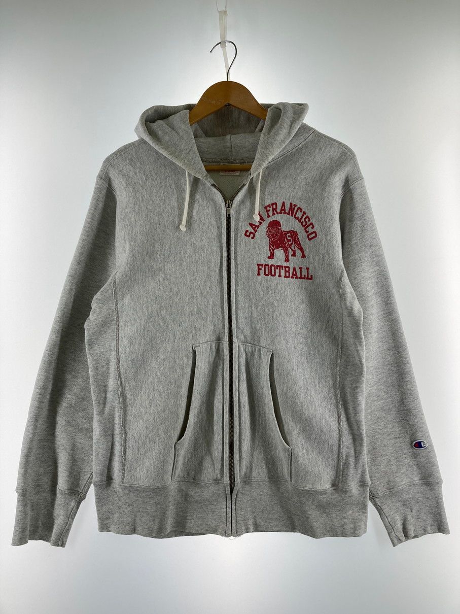 品 CHAMPION REVERSE WEAVE チャンピオンリバースウィーブ 赤タグ 復刻 ZIP UP PARKA フルジップパーカー 148-251111-AS-20-min