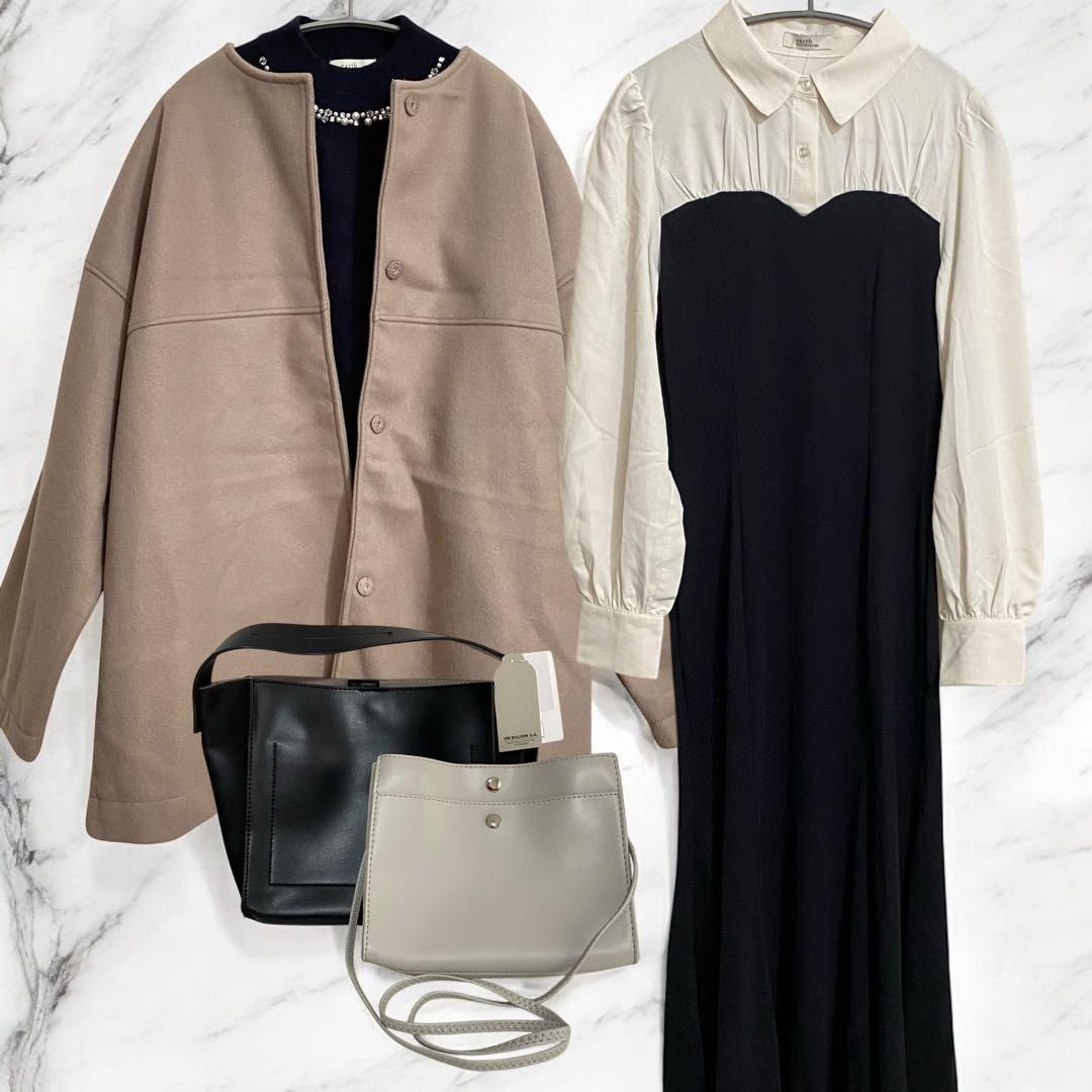  1着300円 earth music-ecology アースミュージックアンドエコロジー 春夏秋冬 レディース 詰め合わせ40点セット S～L Fサイズ オールインワン ワンピース トップス 含む 在庫一掃 その他 トップス