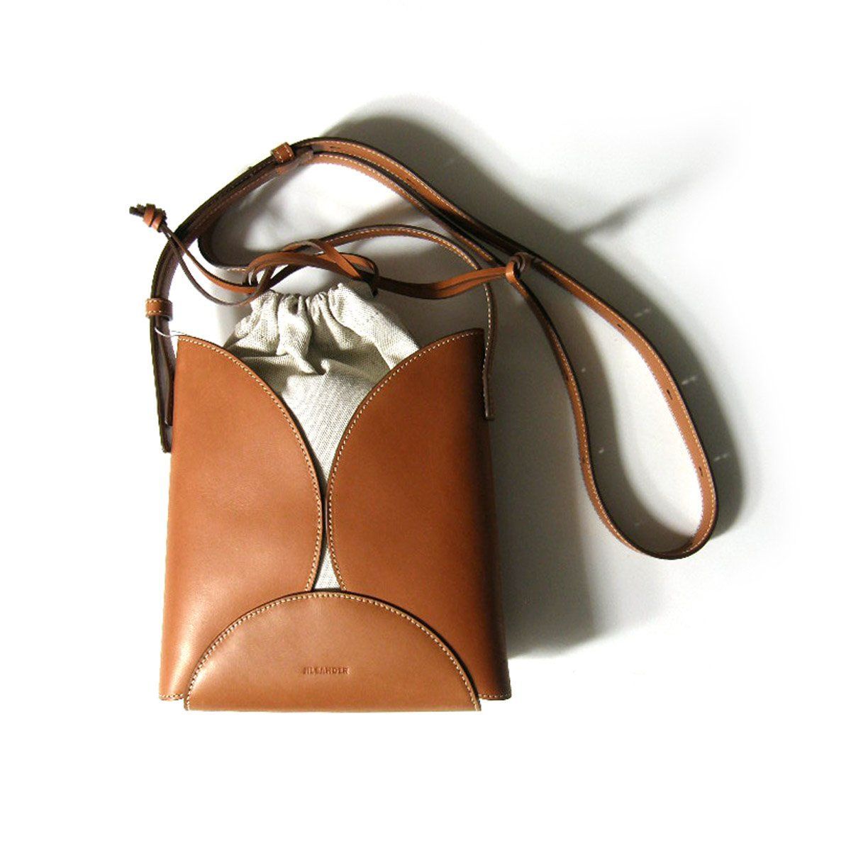 新品】 JIL SANDER ／ ジルサンダー CURVE ELLIPSE CROSSBODY クロス 