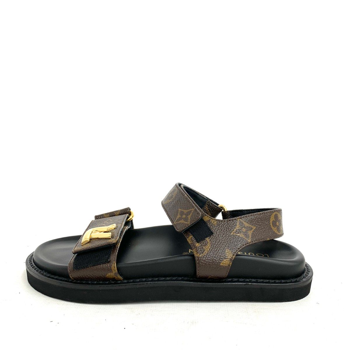 LOUIS VUITTON ルイヴィトン サンダル 表記サイズ 36 1 2 サンセット モノグラム ACL 9 C レディース