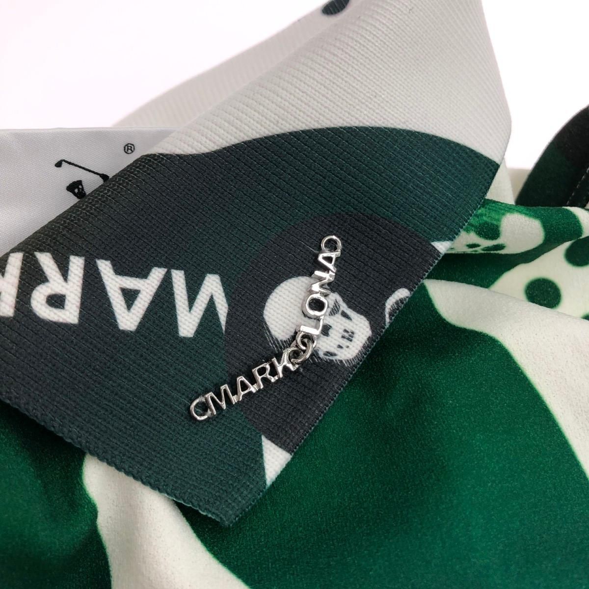 MARK&LONA マーク&ロナ ポロシャツ サイズ:50 総柄 MLM-4A-AP05 マルチ