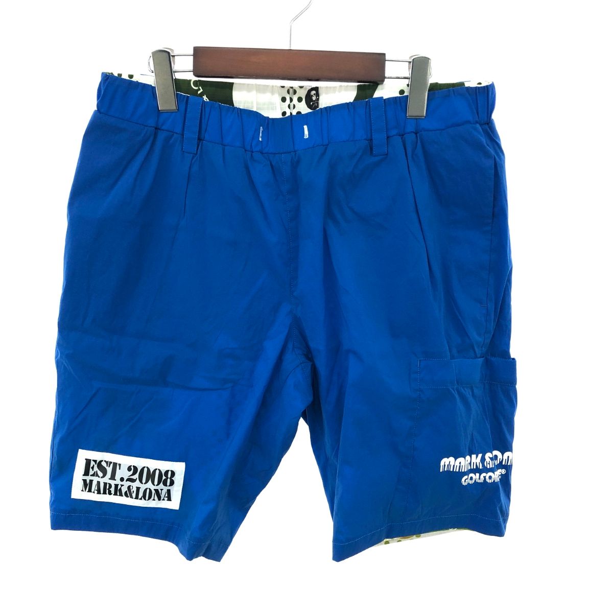 MARK-LONA マーク-ロナ ショートパンツ サイズ 50 リバーシブル 総柄 MLM-4A-AT09 マルチ メンズ 240001167687