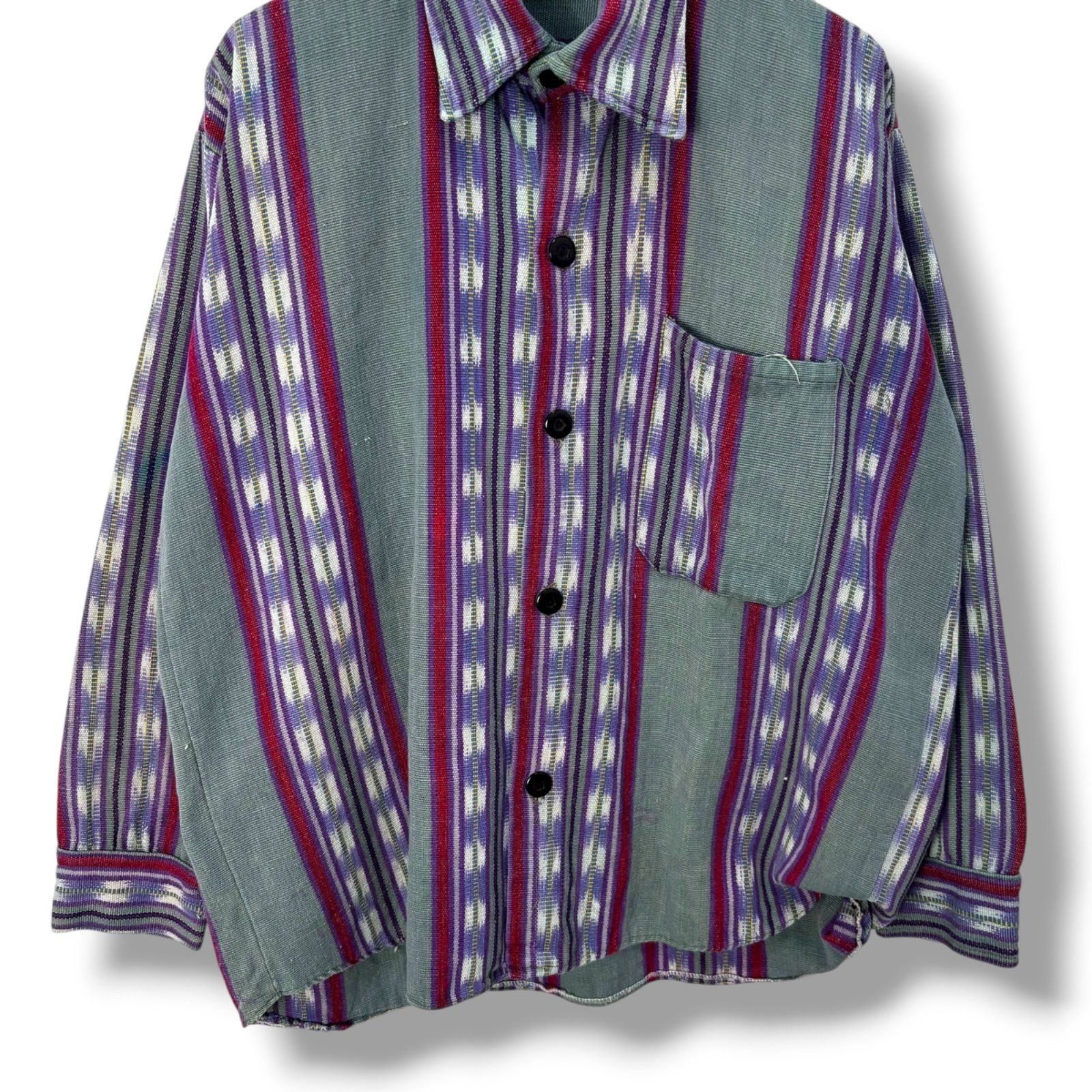 80s~ Old Guatemala Cotton Shirts 80年代 90年代 グアテマラシャツ
