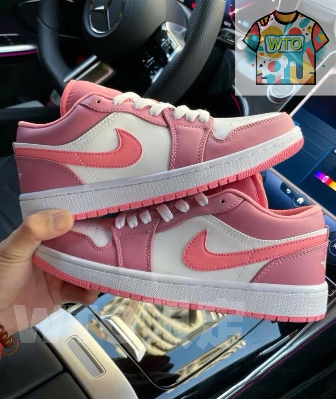 お げ 即 NIKE AIR JORDAN 1 LOw desert berry エアジョーダン1 デザートベリージョーダン-WTO輸入2