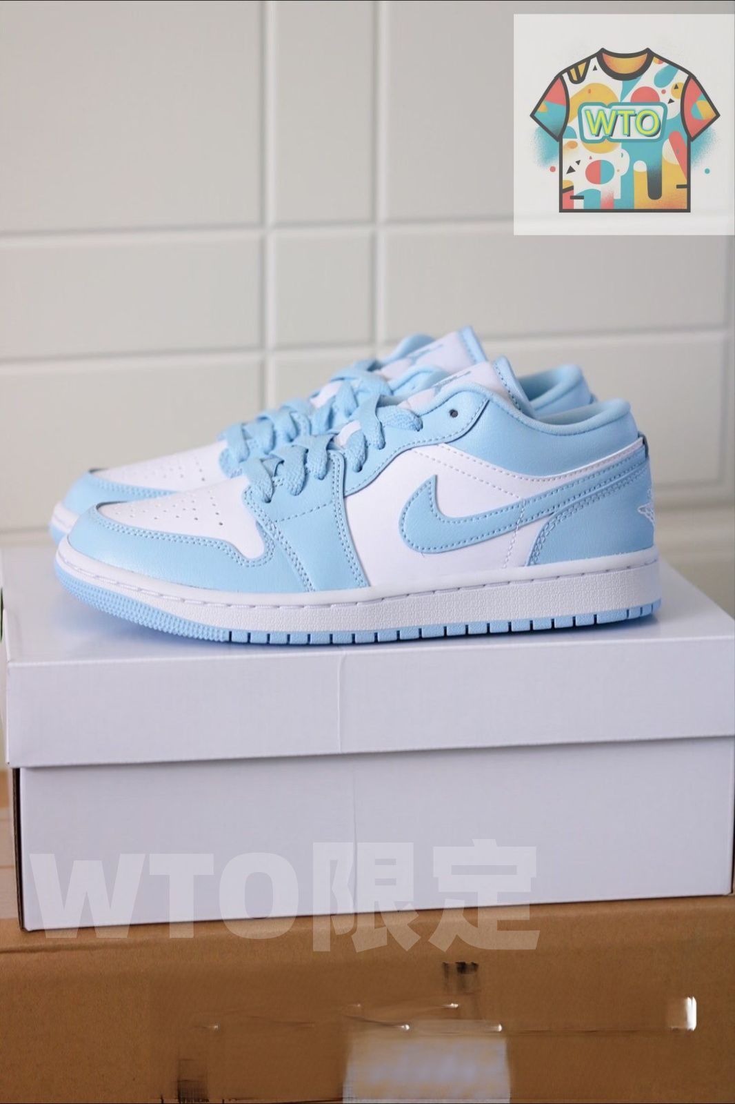 大 Nike Air Jordan 1low aluminum aj1 スニーカー -WTO輸入2