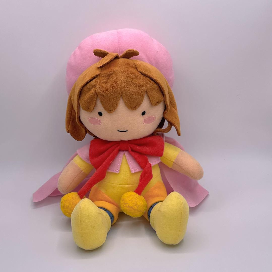 カードキャプターさくら展 さくらちゃん ベッドの上のぬいぐるみ