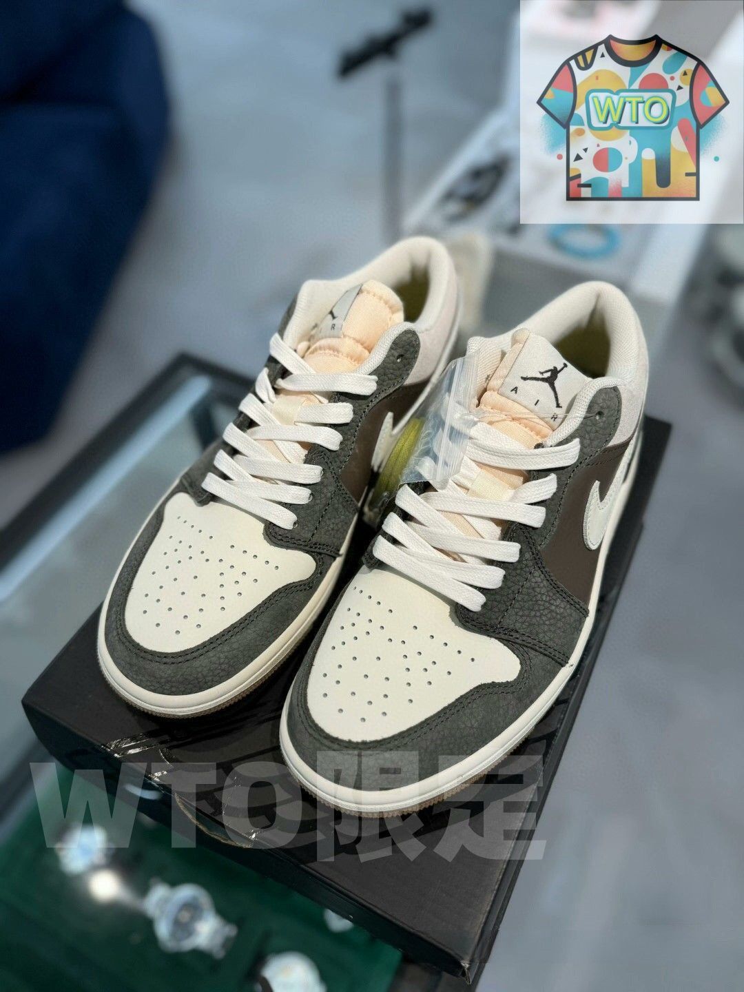 お げ 即 Nike Air Jordan 1 Low Snkrs Day AJ1 FD0399-004 -WTO輸入2