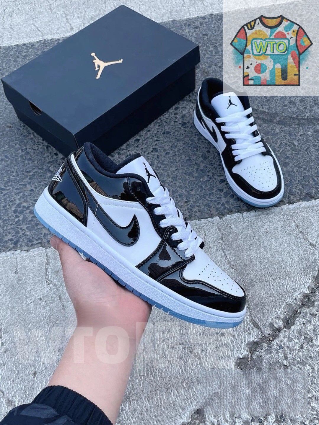 お げ 即 Nike Air Jordan 1 Low Concord 品番 DV1309-100 ナイキ ブランドページ-WTO輸入2