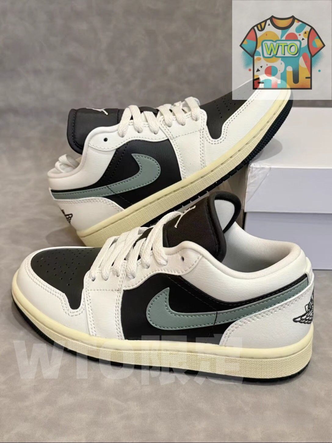 大 Nike Air Jordan 1 Low 男女-WTO輸入2