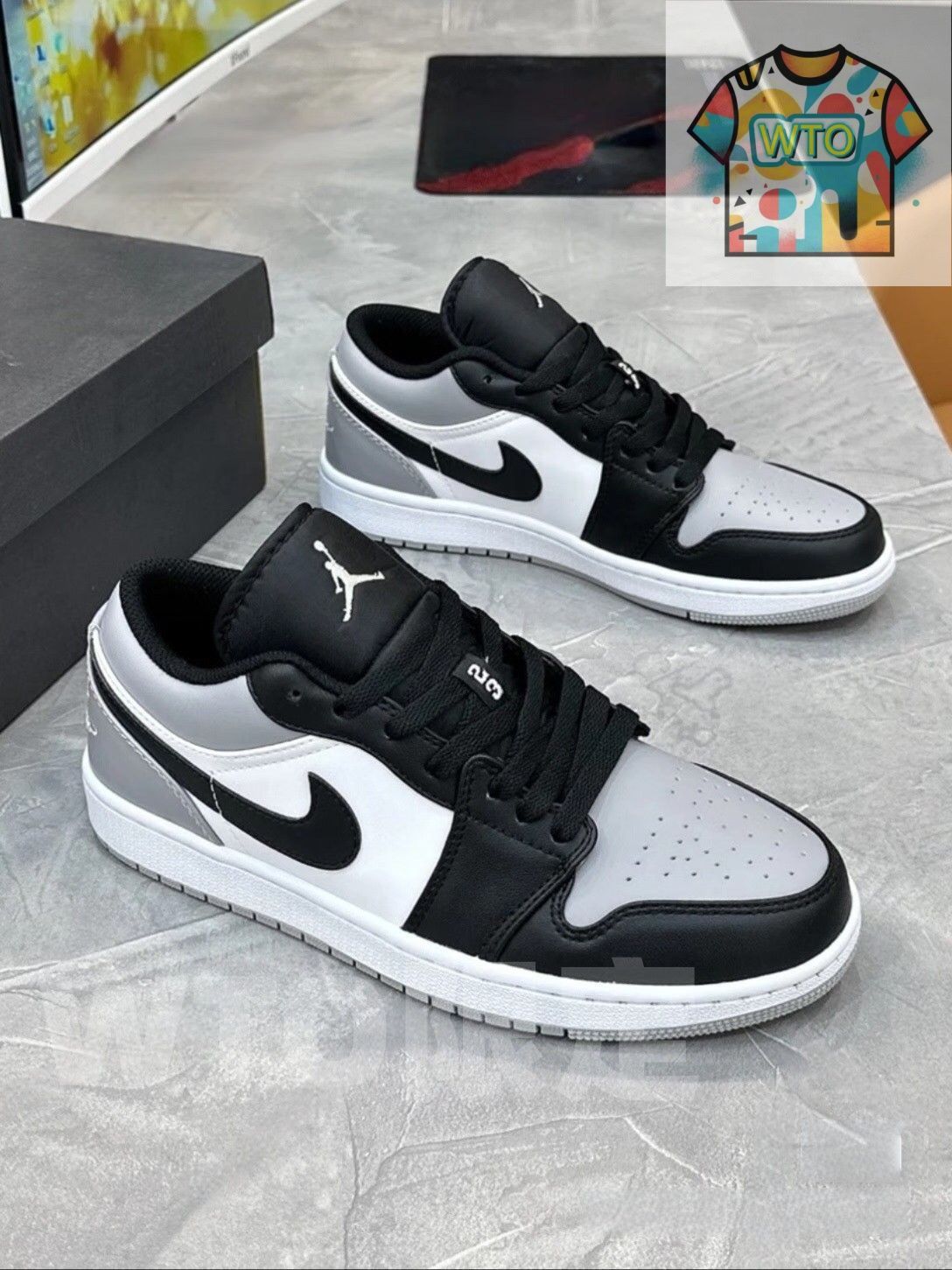大 NIKE ナイキ AIR JORDAN 1 LOw 男女兼用 ジョーダン-WTO輸入2