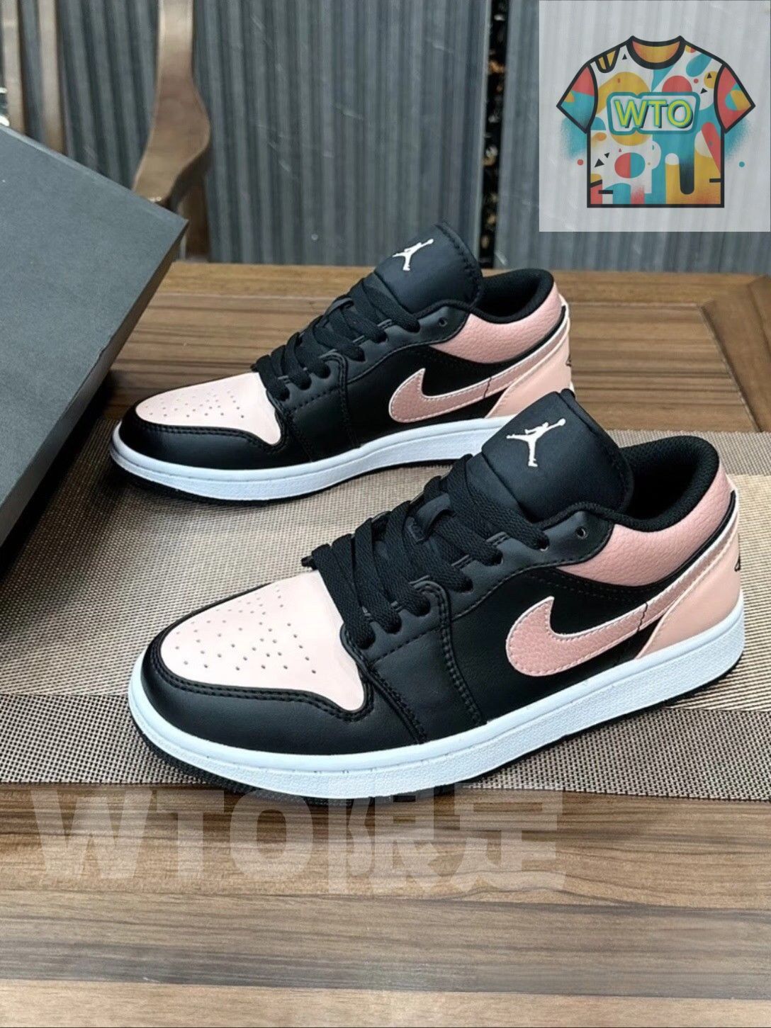 大 NIKE ナイキ AIR JORDAN 1 LOw 553558-034-WTO輸入2