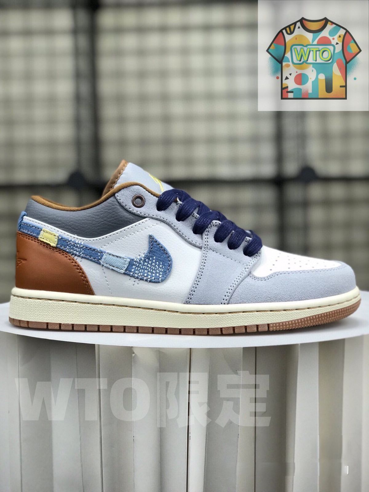 お げ 即 NIKE Air Jordan 1 Low AJ1 FZ5042-041 スニーカー男女兼用ジョーダン-WTO輸入2