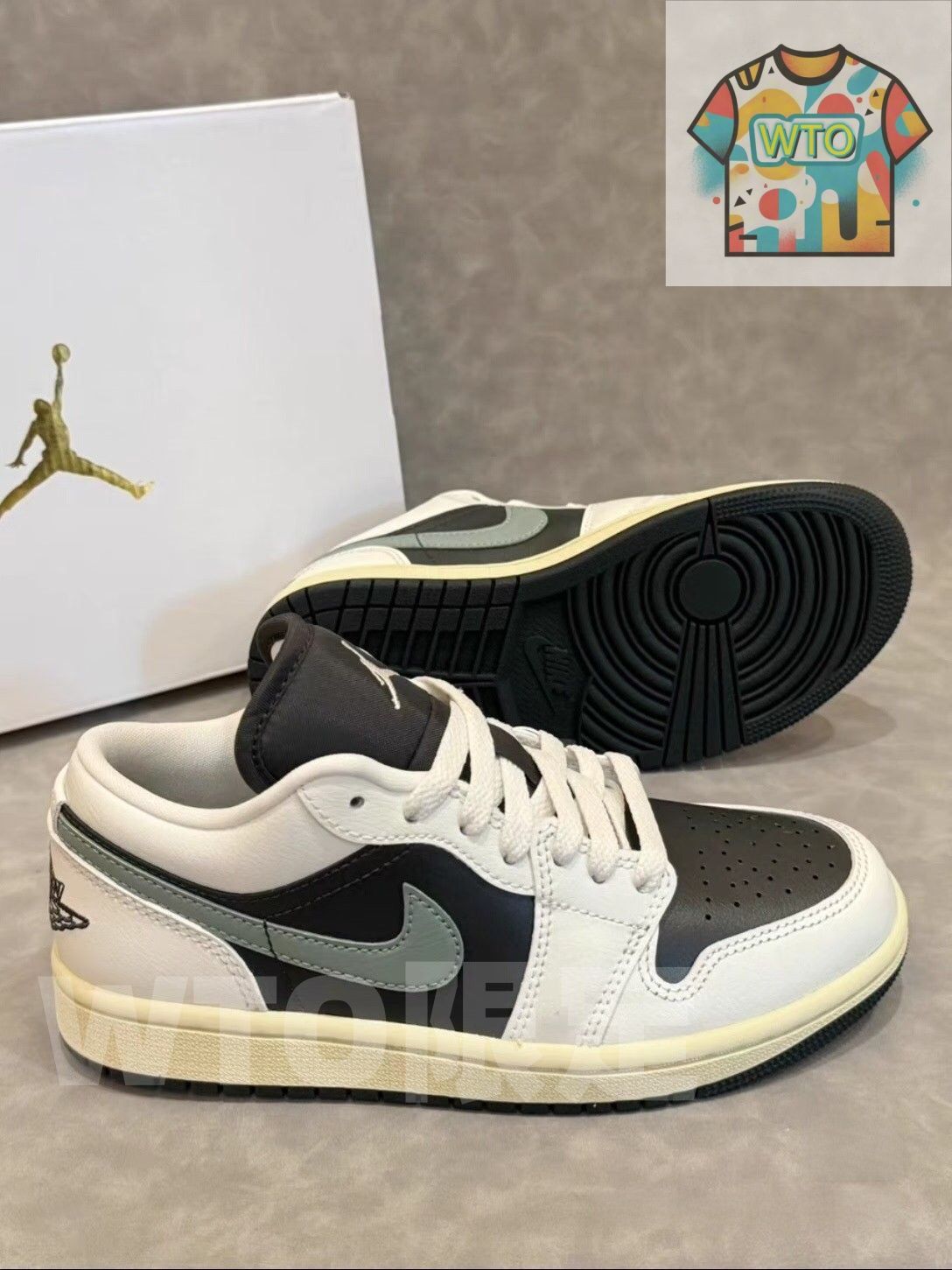 大 Nike Air Jordan 1 Low 男女-WTO輸入2