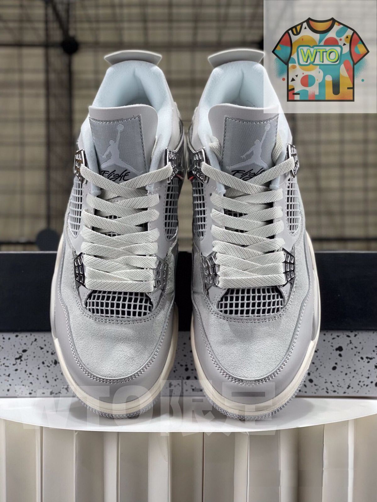 お げ 即 Nike wMNS Air Jordan 4 Retro Frozen Moments ナイキ -WTO輸入2