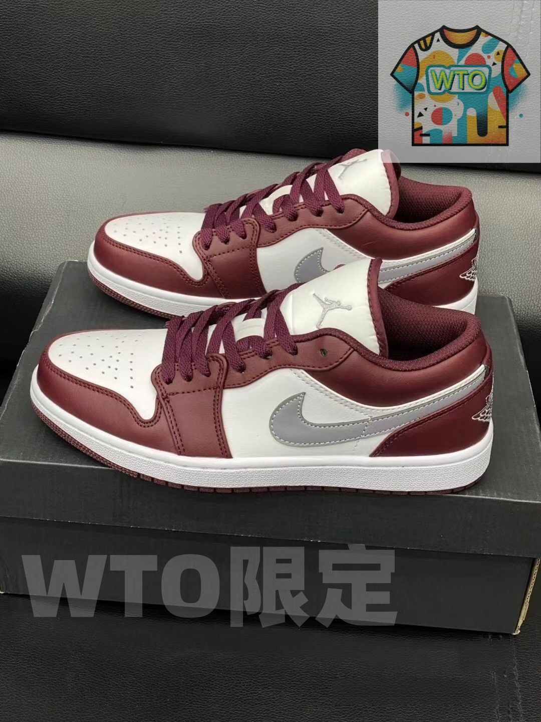 大 Nike Air Jordan 1 Low 男女兼用 AJ1 スニーカー-WTO輸入2