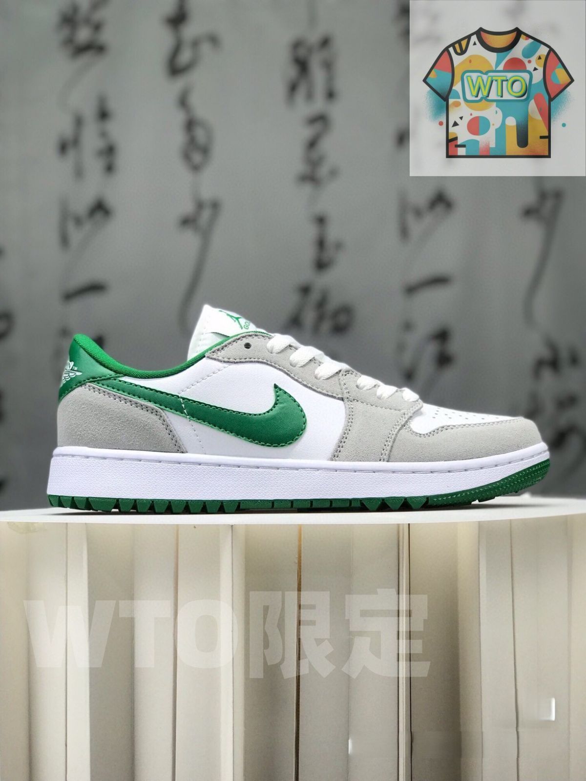 お げ 即 NIKE AIR JORDAN 1 LOw GOLF dd9315-112 AJ1 男女兼用-WTO輸入2