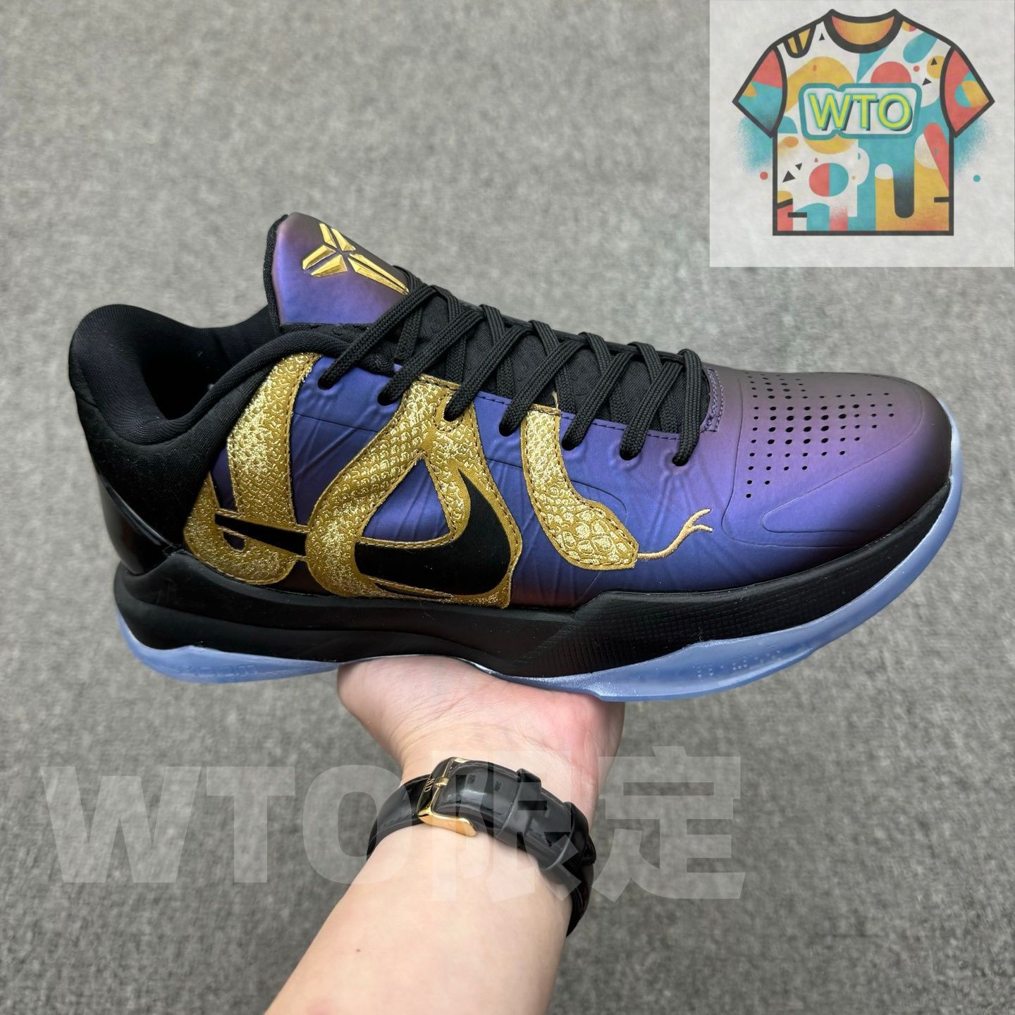 ナイキ コービー5 プロトロ イヤーオブザマンバ エッグプラント IB4481-500-WTO輸入2