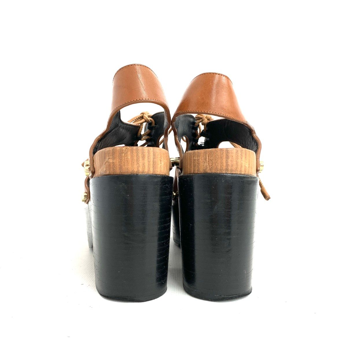 BALENCIAGA バレンシアガ サンダル 表記サイズ:37 厚底/スタッズ