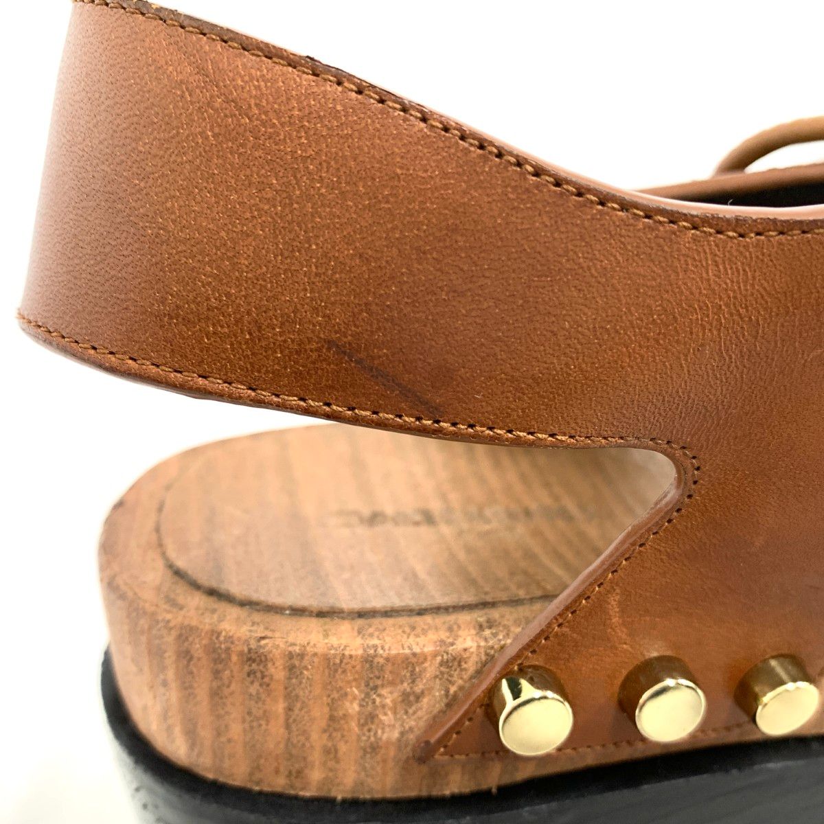 BALENCIAGA バレンシアガ サンダル 表記サイズ:37 厚底/スタッズ