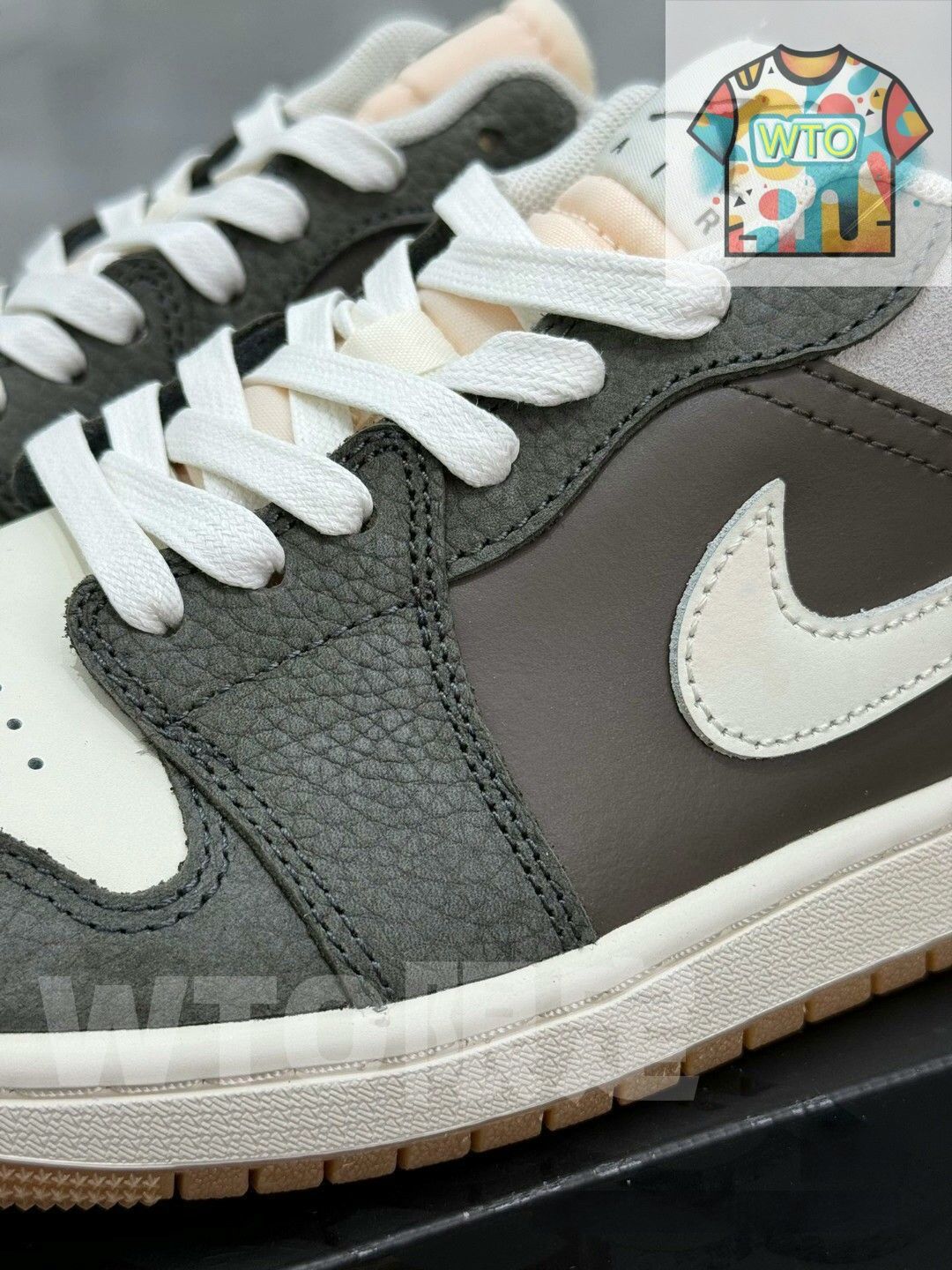  お げ 即 Nike Air Jordan 1 Low Snkrs Day AJ FD 0399 004 WTO輸入2 スニーカー 靴