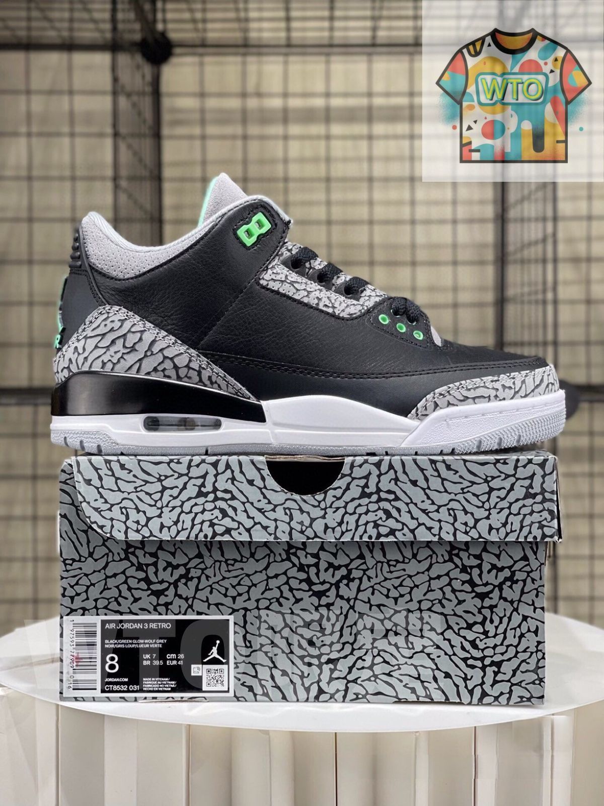 お げ 即 ナイキ NIKE Air Jordan AJ3 Retro CT8532-031 -WTO輸入2