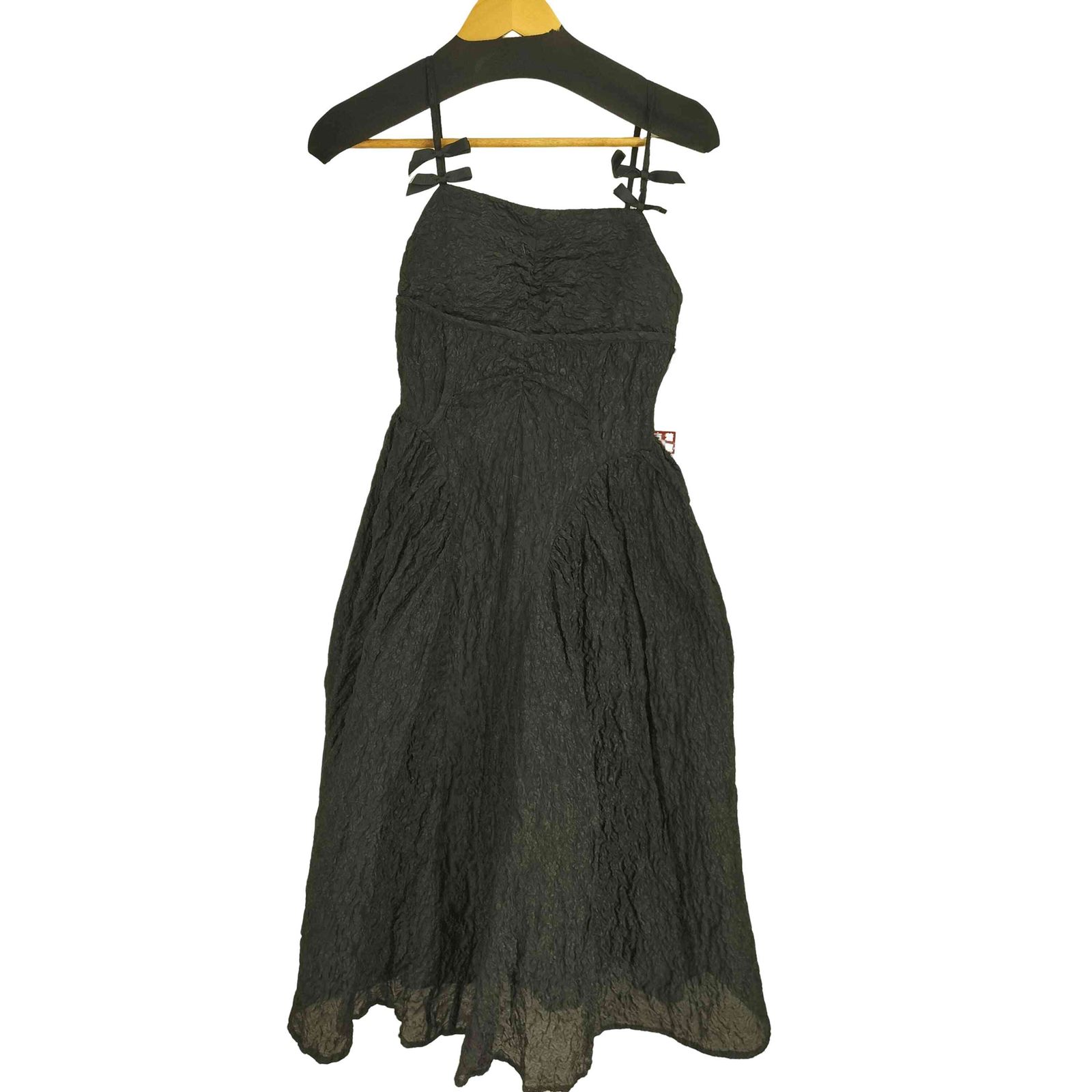 スナイデル snidel ドレスラボ シアー ジャガード リボン キャミ