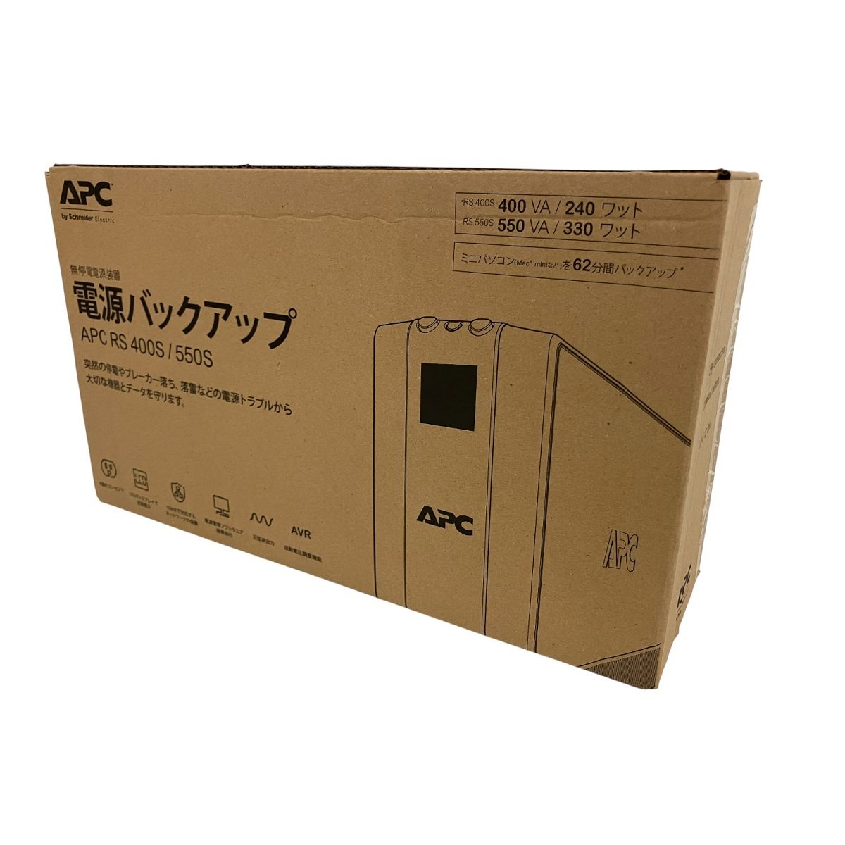 APC RS 400S 550S BR400S-JP 無停電電源装置 電源バックアップ B10484720