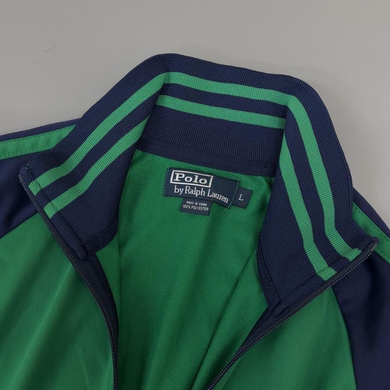 ポロバイラルフローレン 90s ポニー刺繍 サイドライン トラック