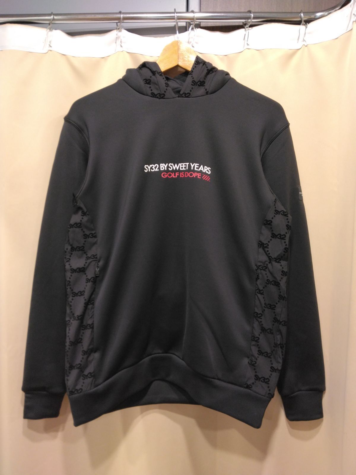 SY32 GOLF SYG-25A1-29 ゴルフウェア KARUISHI × SYJQ HOODIE 長袖 メンズ 日本 2025秋冬モデル 日本 新橋店