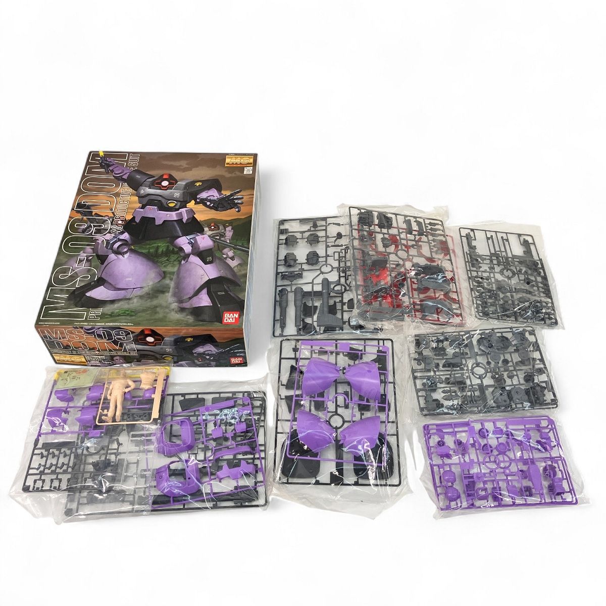 BANDAI MS 09 DOM MG 1 100 機動戦士ガンダム マスターグレードモデル プラモデル
