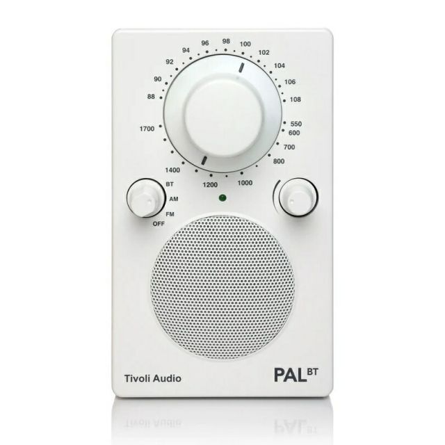 期間 Tivoli Audio PAL BT ホワイト チボリオーディオ Bluetooth対応 ラジオ スピーカー PALBT 9498 JP