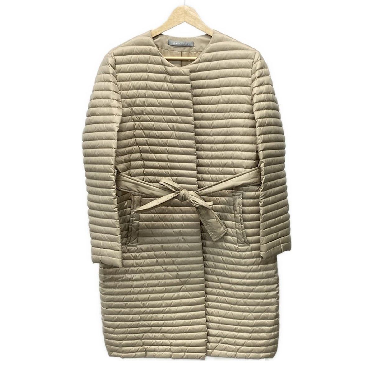 theory luxe セオリーリュクス ダウンコート サイズ038 M レディース - ベージュ 長袖 冬