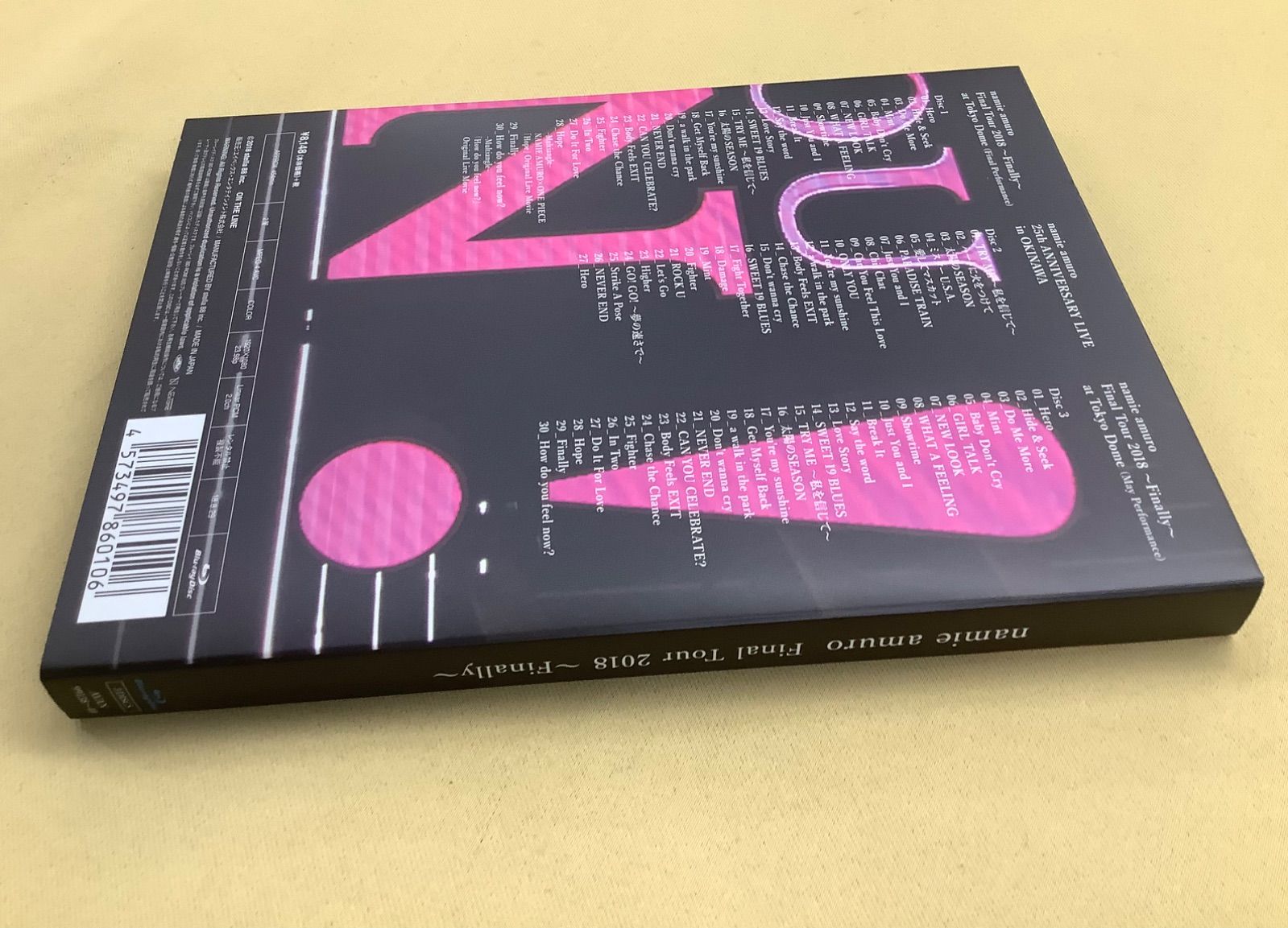 Blu-ray安室奈美恵FinalTour2018Finall 4種セット 安室奈美恵／Final Tour 2018 ～Finally～ Blu-ray3枚組 - メルカリ