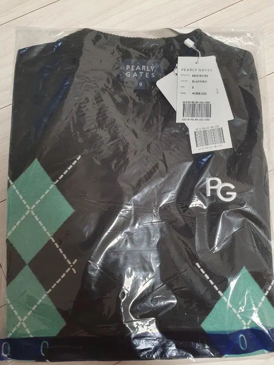 パーリーゲイツ アーガイル ニット ベスト