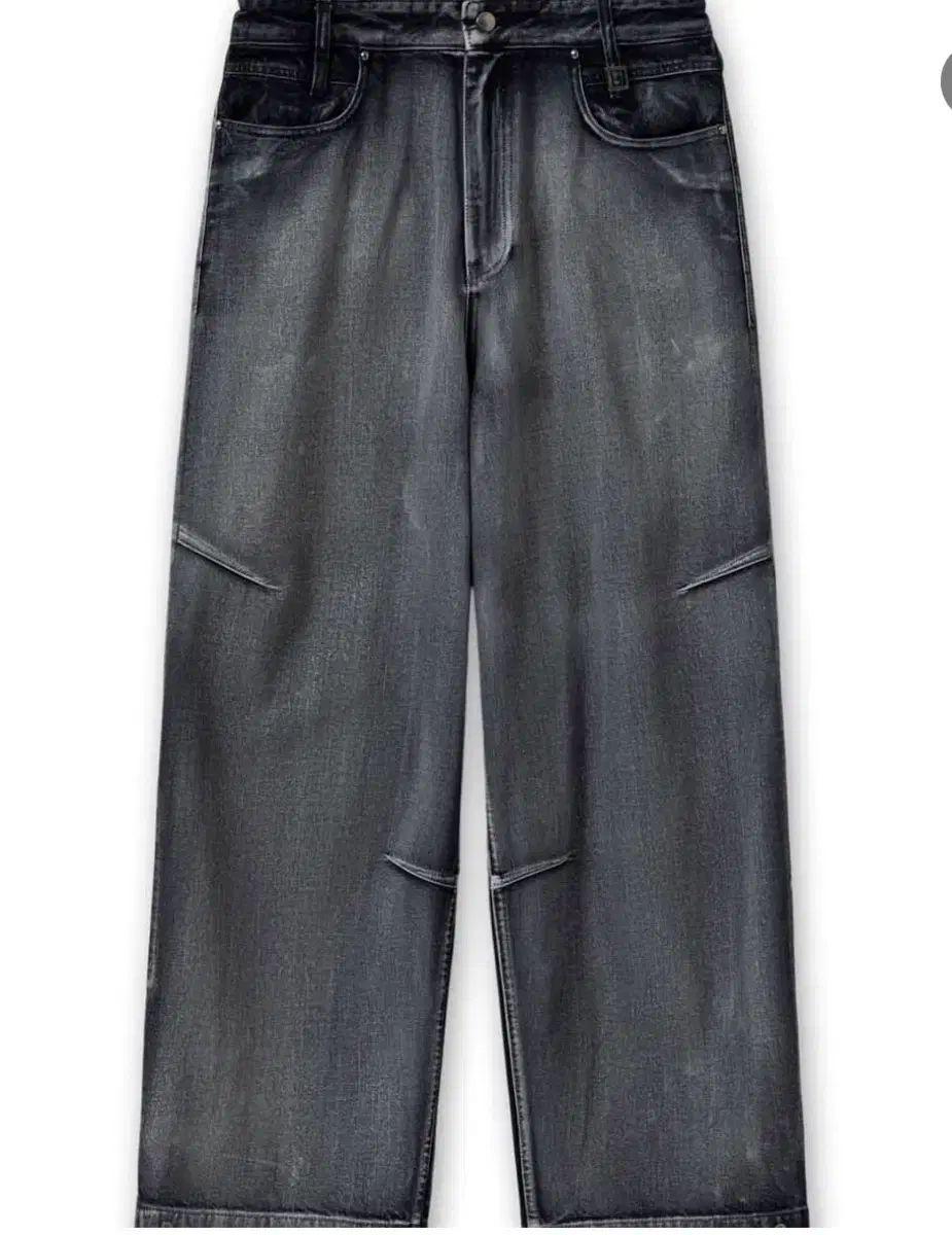 24 FW ペインティング デニム パンツ 48