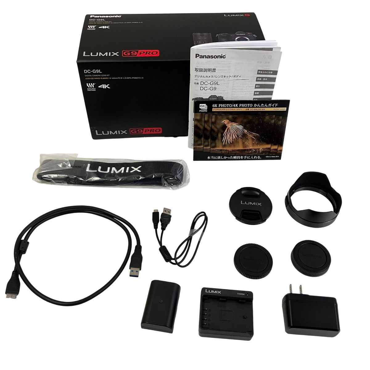 Panasonic LUMIX G9 PRO DC-G9L-K DG VARIO-ELMARIT 12-60mm F2.8-4.0 ASPH. レンズキット ミラーレス一眼 カメラ T10591490
