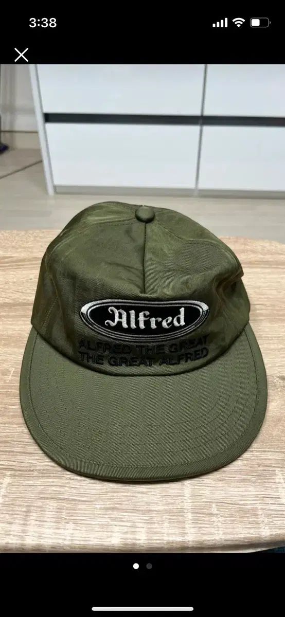 HERITAGE FLOSS Alfred カーキ色 キャップ