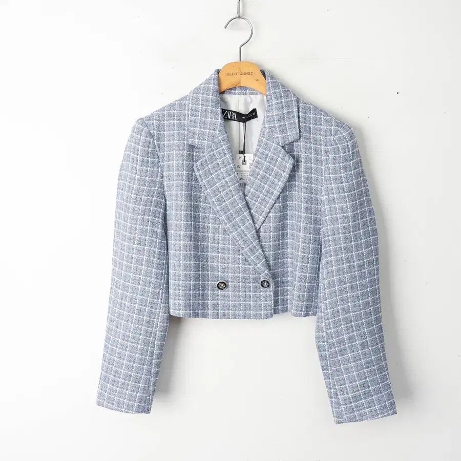 55 ザラ クロップド ストラクチャー ジャケット パンツ セット