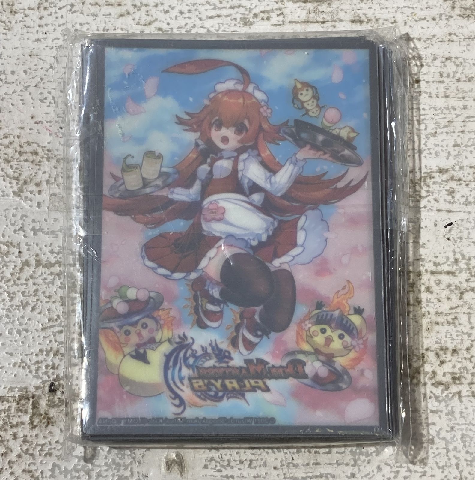 紫波50-7-1111】【中古】デュエルマスターズ 「ルピコ春スリーブ」公式