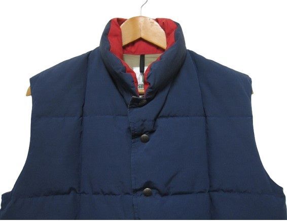 激 SIERRA DESIGNS シエラデザインズ× PARADISO パラディーゾ ダウンベスト ASMS1C ネイビー メンズ XLサイズ 管理番号L29491AWS26-251111-1.5K 1350
