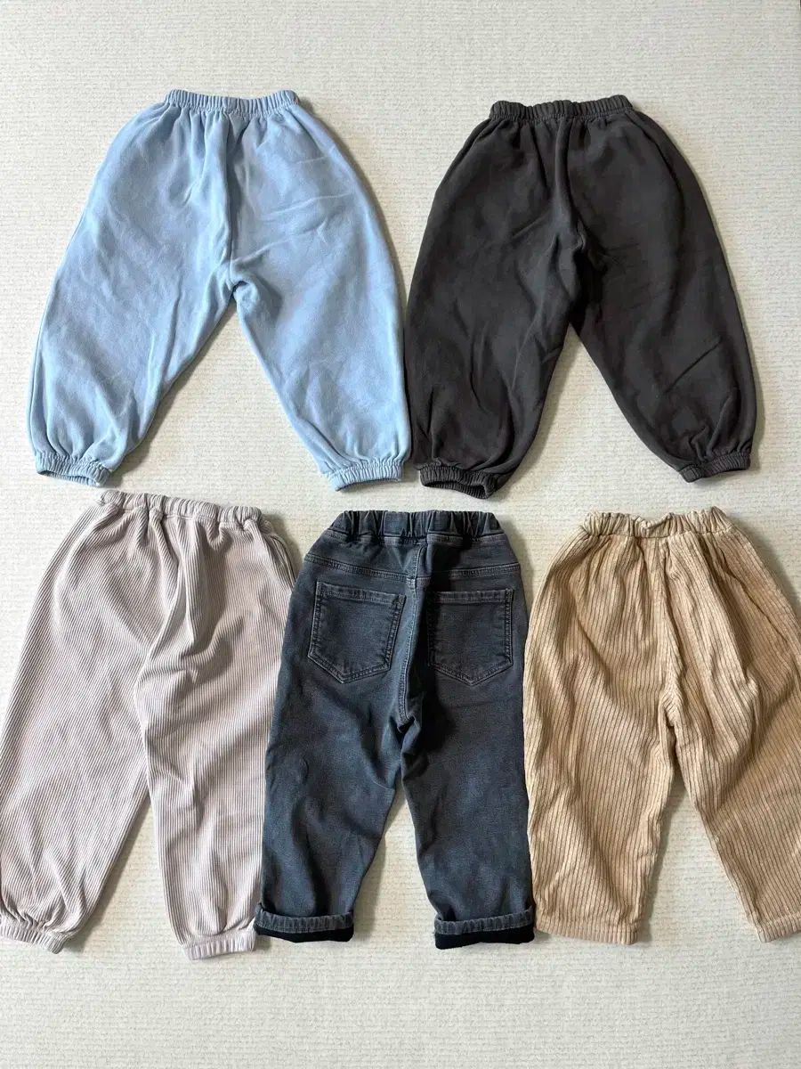 ミニミニ봉봉 外 ユア 起毛 ジョガー ズボン まとめ m 4歳-5歳