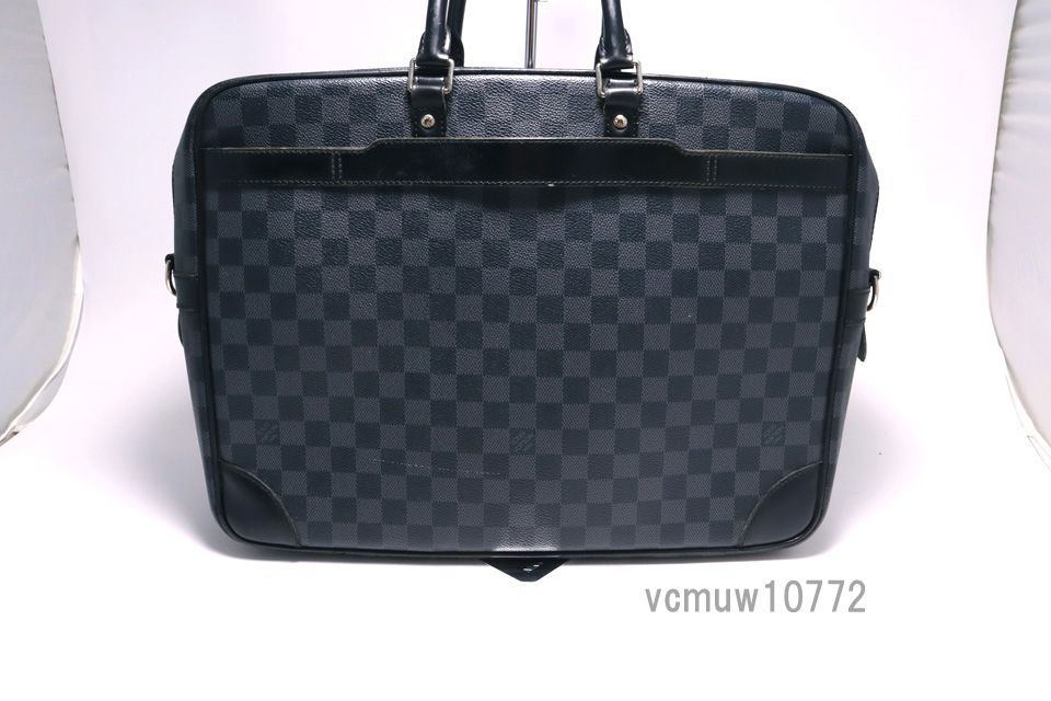 近年モデル希少美中古□LOUIS VUITTON ダミエグラフィット PDV GM