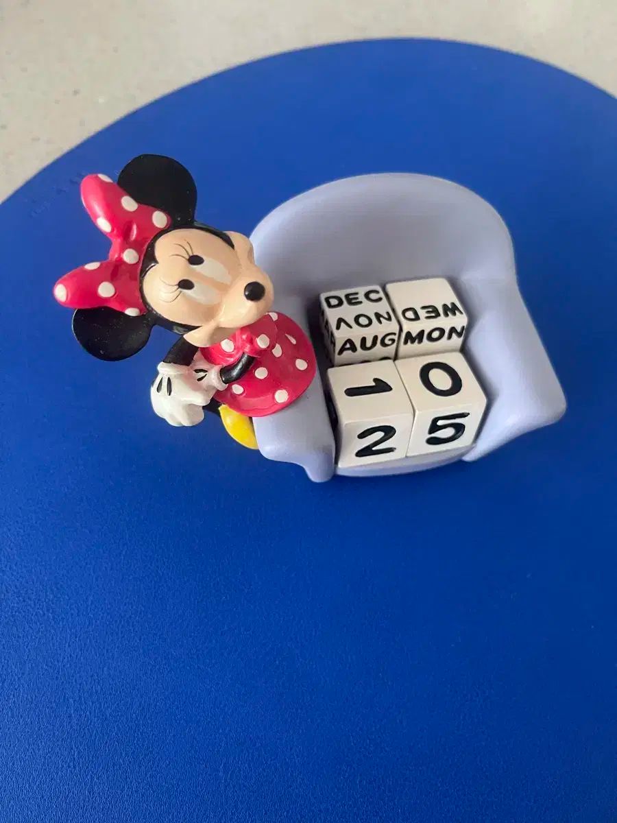 藍都ページ レア物) ミニーマウス 万年カレンダー
