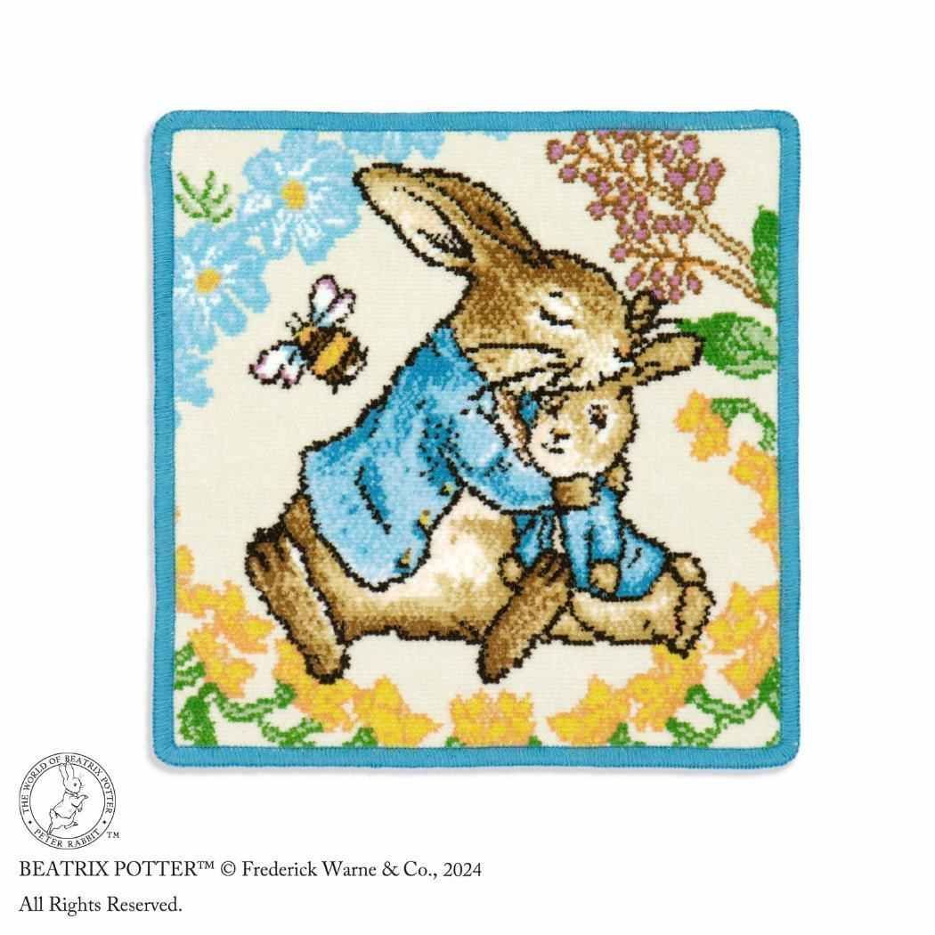 メール便】ピーターラビット ミニタオル シェニール織タオルハンカチ