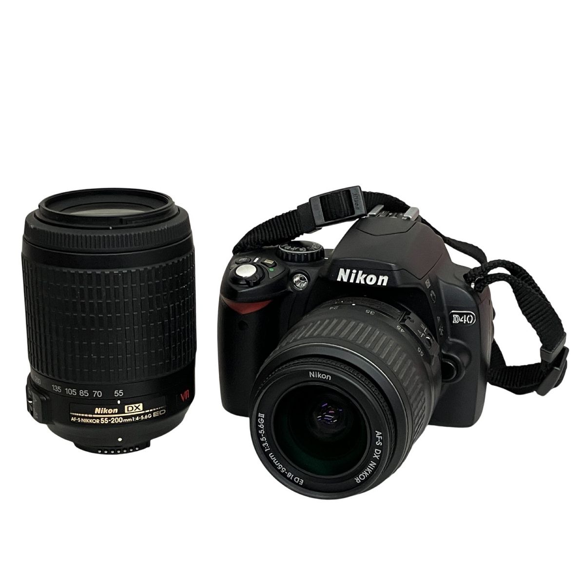 Nikon ニコン D40 デジタル一眼カメラ ダブルズームキット 標準 望遠