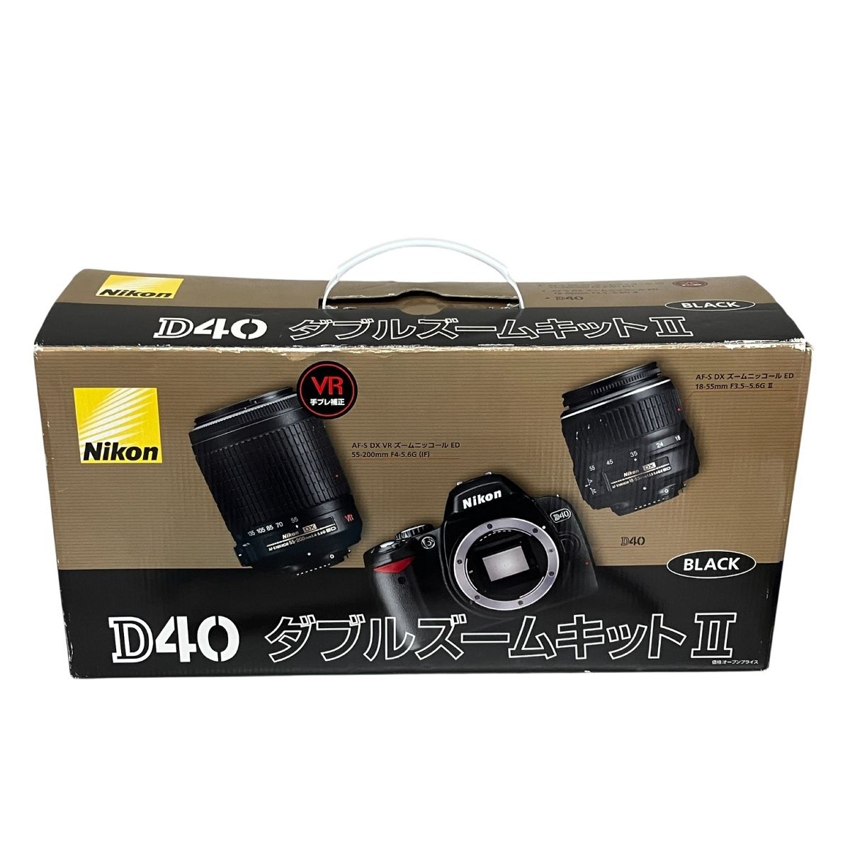 Nikon ニコン D40 デジタル一眼カメラ ダブルズームキット 標準 望遠